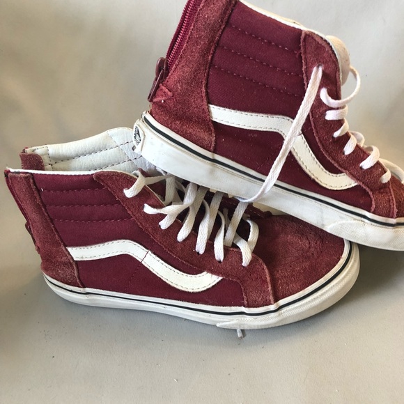 kids hi top vans